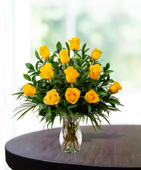 Premium yellow roses delivered baton rouge LA