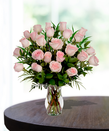 Premium Pink Roses - Up to 5 Dozen