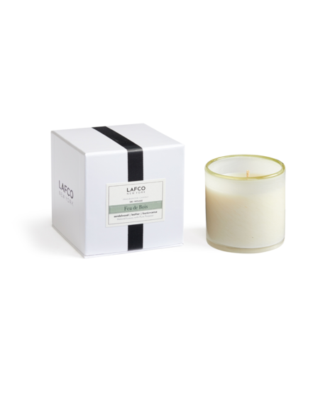 LAFCO Feu de Bois Candle - Luxury Scented Candle with Sandalwood, Frankincense, and Leather at Billy Heroman's